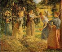 Pissarro, Camille - Harvest at Eragny
